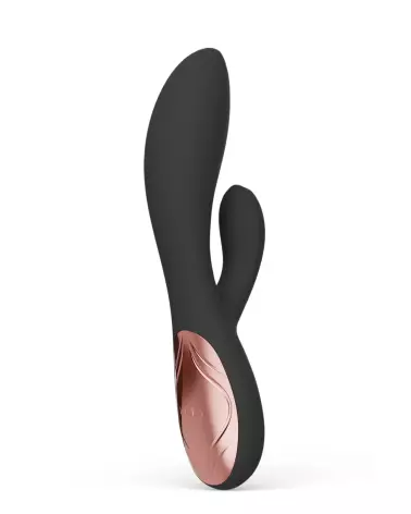 Image du LELO INA Thrust Noir, rabbit vibrant haut de gamme pour plaisir maximal-3