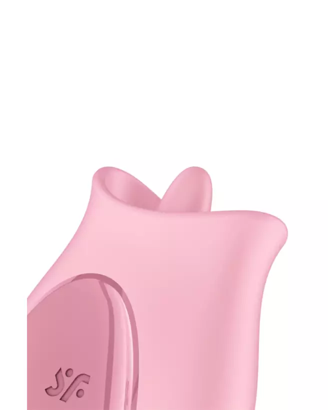 Image du SATISFYER Tongue Lover Rose, vibromasseur clitoridien haut de gamme-6