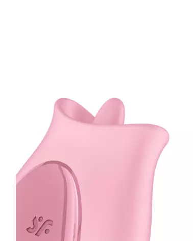 Image du SATISFYER Tongue Lover Rose, vibromasseur clitoridien haut de gamme-6