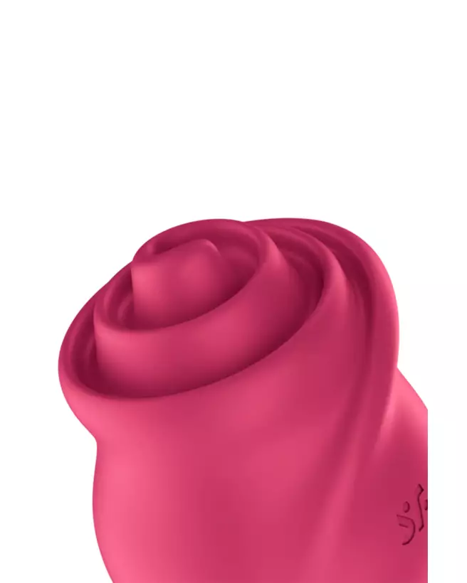 Image du SATISFYER Tongue Twister Rouge, vibromasseur puissant et ergonomique-6
