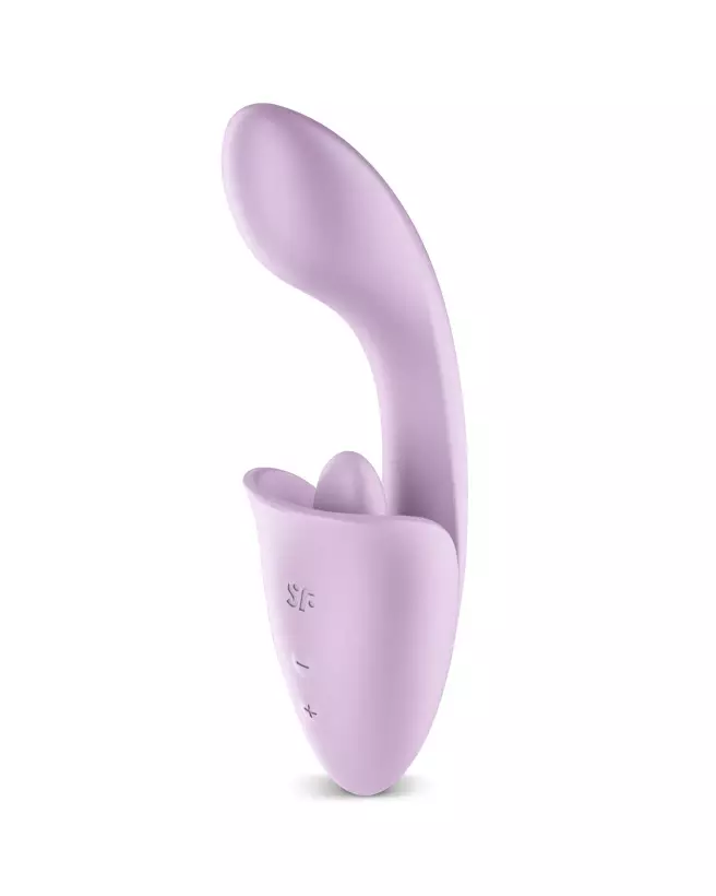 Image du Satisfyer Tongue Expert Lila, vibromasseur langue pour stimulation clitoridienne intense-1