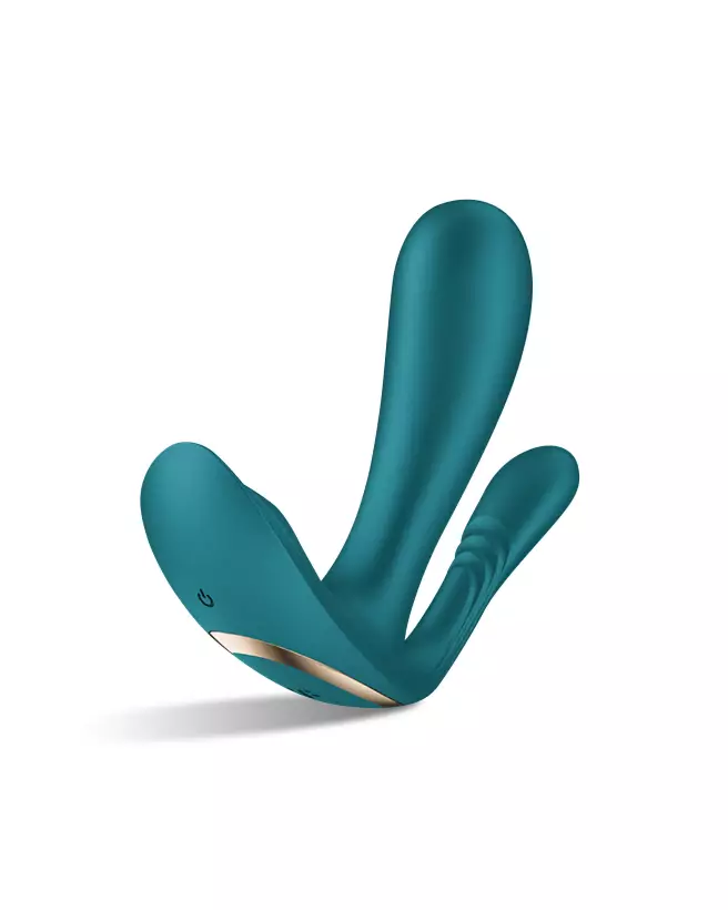 Stimulateur Point G Satisfyer Top Secret Bleu-1