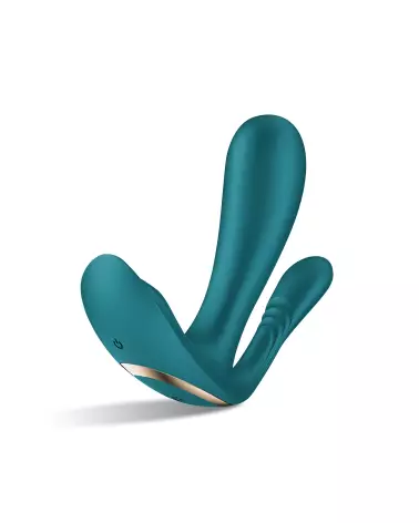 Stimulateur Point G Satisfyer Top Secret Bleu-1