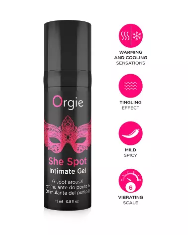 Image de la crème stimulante intime Orgie She Spot pour plaisir féminin enhanced-2