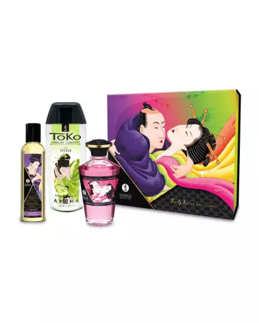 Image de la collection Baisers Fruités SHUNGA, produits intimes fruités pour moments sensuels.-1