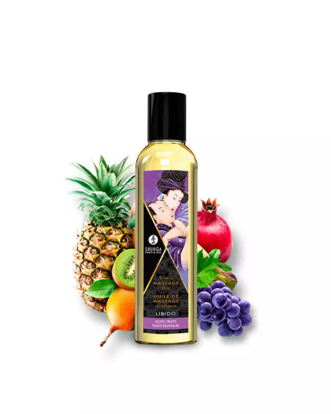 Image de la collection Baisers Fruités SHUNGA, produits intimes fruités pour moments sensuels.-4