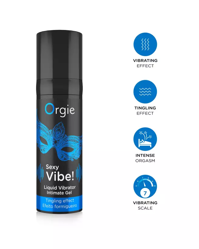 Image du stimulant homme ORGIE SEXY VIBE LIQUID VIBRAT 15 pour performance accrue-2