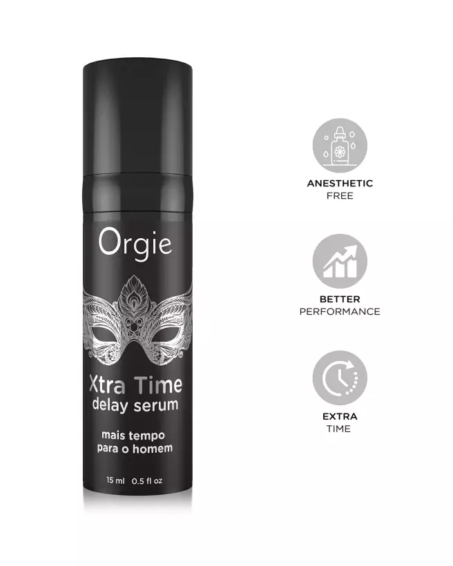 Image du Sérum Orgie Xtra Time Delay 15ml - Stimulant Performance Homme-2