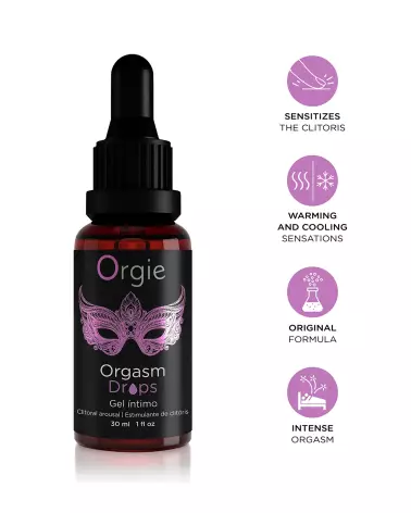 Orgie Orgasm Drops Excitant 30ml pour stimulation intime-2