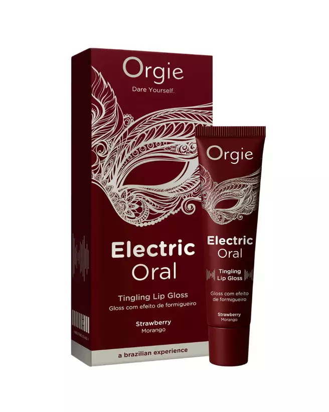 Image Orgie Electric Oral Gloss 10ml pour stimulation femme-1