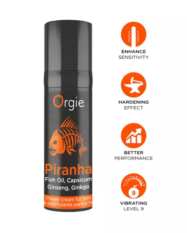 Image d'ORGIE Piranha 15 ml, stimulant pour améliorer l'érection-2