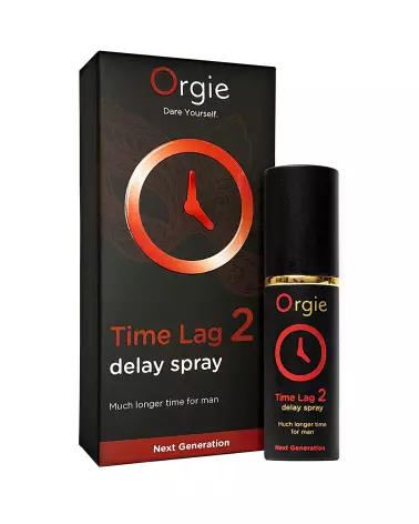 Image du spray ORGIE TIME LAG 2 10ML, stimulant pour endurance masculine-1