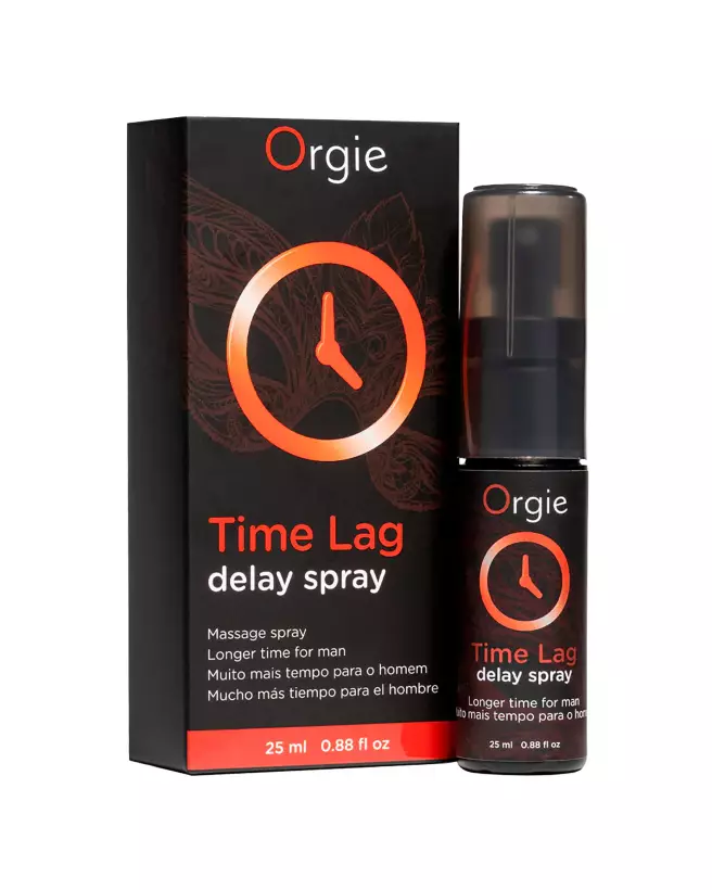 Image du Gel Time Lag Orgie 25ml, stimulant pour endurance masculine.-1