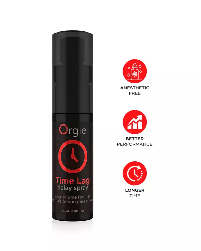 Image du Gel Time Lag Orgie 25ml, stimulant pour endurance masculine.-2