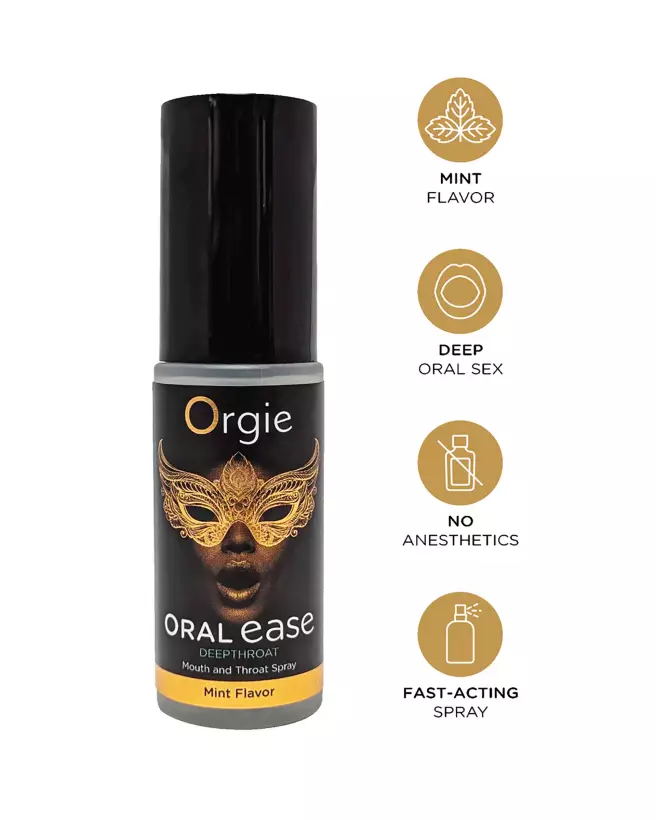 Image du gel stimulant Orgie Oral Ease 15ml pour femmes, intensifiant les sensations orales.-2