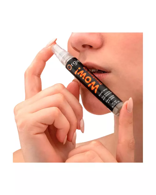 Image Orgie Wow Strawberry Ice 15 ml - Stimulant Sexuel pour Femme avec Effet Glacial-3