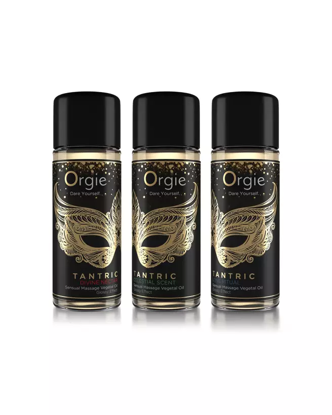 Huile de massage Orgie Tantric X3 30ml pour relaxation et plaisir sensoriel-2