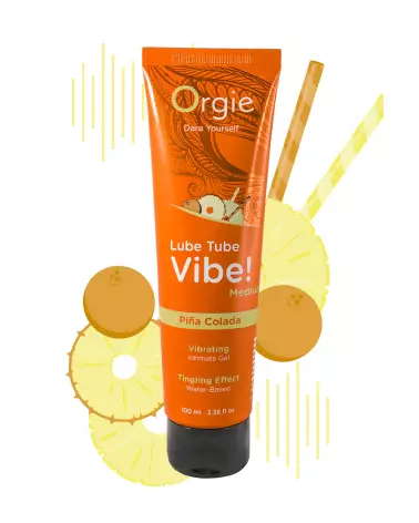 Lubrifiant à base d'eau Orgie Lube Vibe Piña Colada 100ml-1