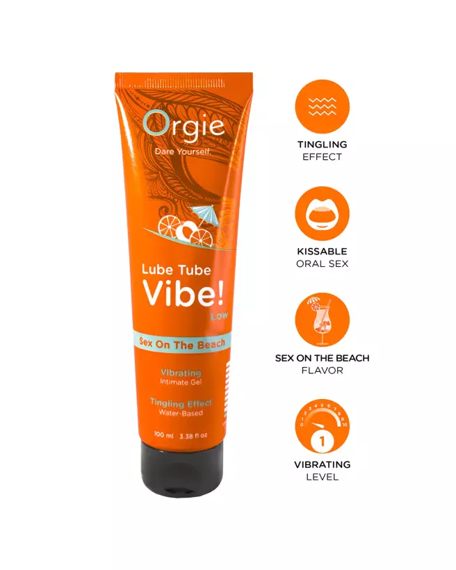 Image du lubrifiant Orgie Lube Vibe Sex on Beach 100 ml à base d'eau-2
