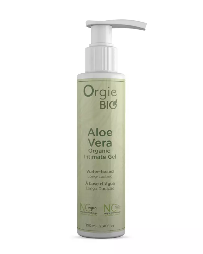Image lubrifiant Orgie Aloe Vera Bio 100ml à base d'eau-1