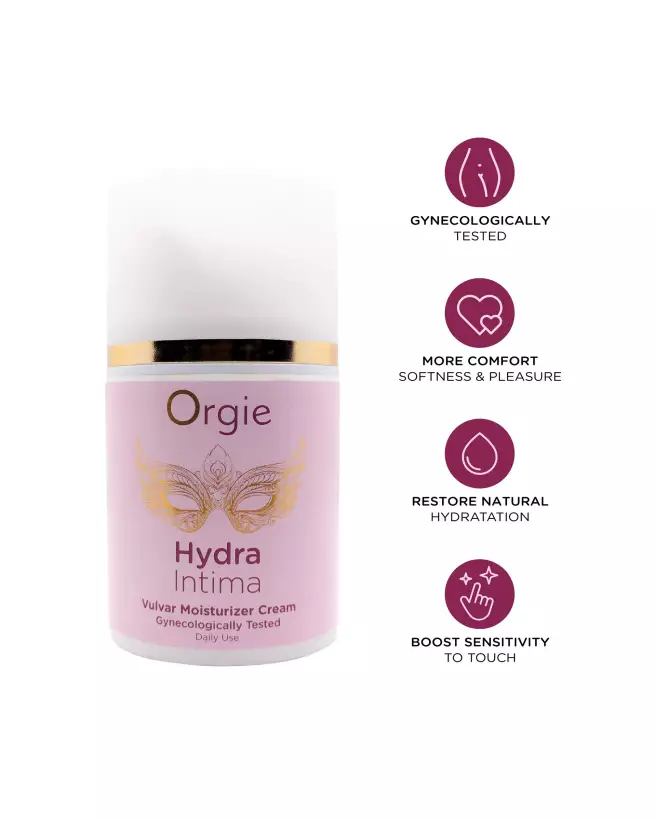 Image de la crème stimulante intime ORGIE HYDRA INTIMA 50ML-2