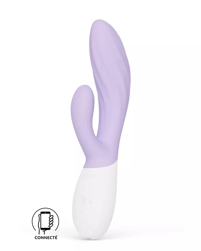 Image du LELO INA Twist Soft Lavender, vibromasseur Rabbit élégant et ergonomique-1