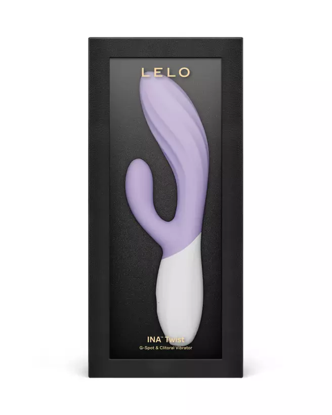 Image du LELO INA Twist Soft Lavender, vibromasseur Rabbit élégant et ergonomique-2