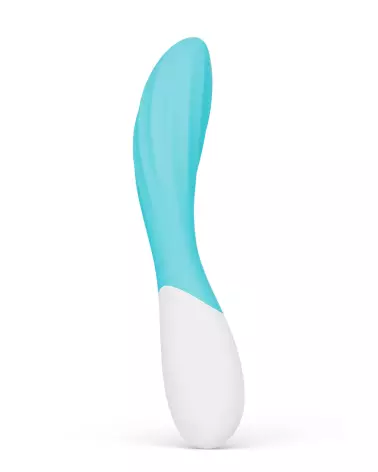Image du vibromasseur LELO MONA TWIST AQUA, design élégant et ergonomique pour plaisir intense-3