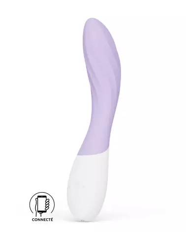Image du vibromasseur LELO MONA TWIST Lavender, sextoy de luxe, design ergonomique et élégant-1
