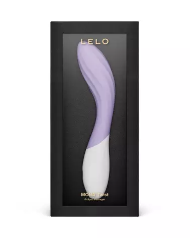 Image du vibromasseur LELO MONA TWIST Lavender, sextoy de luxe, design ergonomique et élégant-2