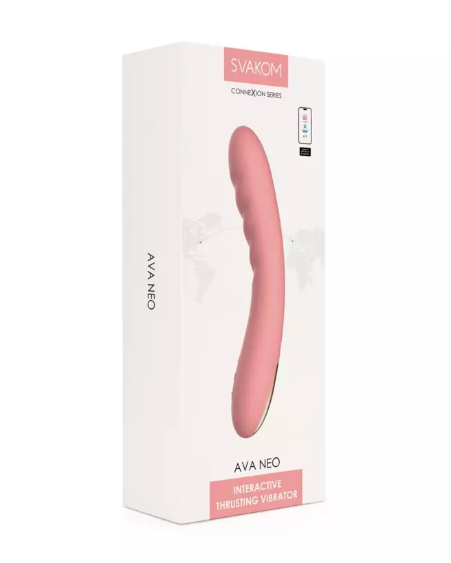 Image SVAKOM AVA NEO PECHE vibromasseur connecté haute qualité-2