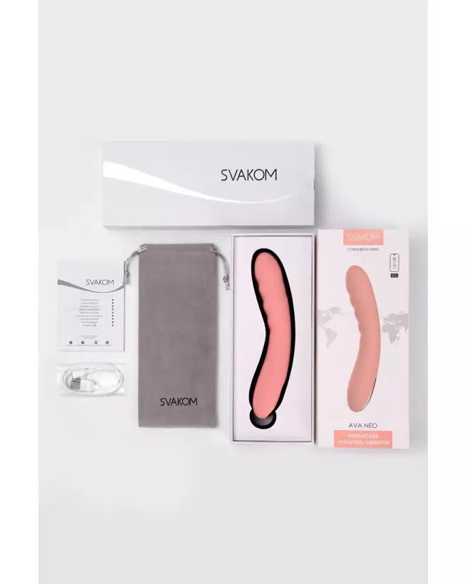 Image SVAKOM AVA NEO PECHE vibromasseur connecté haute qualité-6