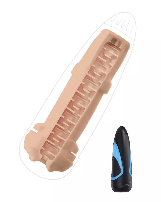 Image du Satisfyer Men Lusty Tongue, masturbateur masculin sensation réaliste-1