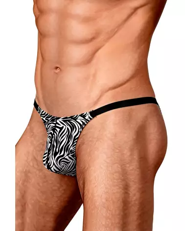 String STG Homme Zèbre Noir S/M de Paris Hollywood en style élégant et confortable-3