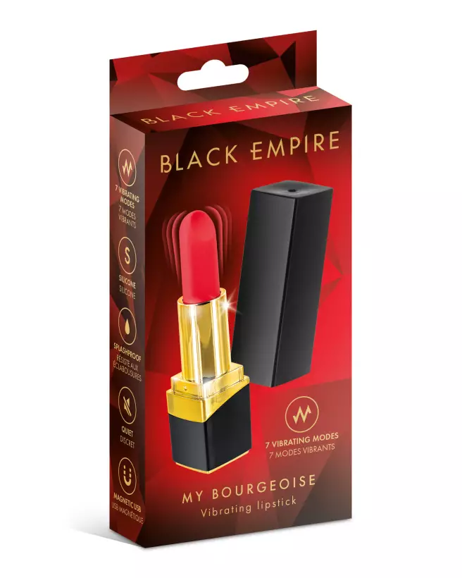 Image du vibromasseur BLACK EMPIRE MY BOURGEOISE, design élégant et discret-2
