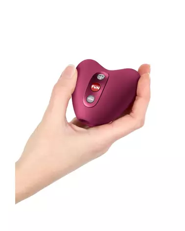 Image du stimulateur clitoridien FUN FACTORY LIBERA RED, design ergonomique et matériaux de qualité-3