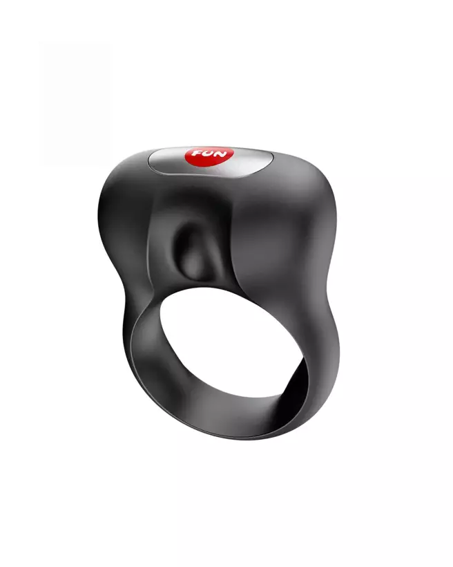 Image du FUN FACTORY STEADY NOIR, cockring haute qualité pour endurance et confort-1