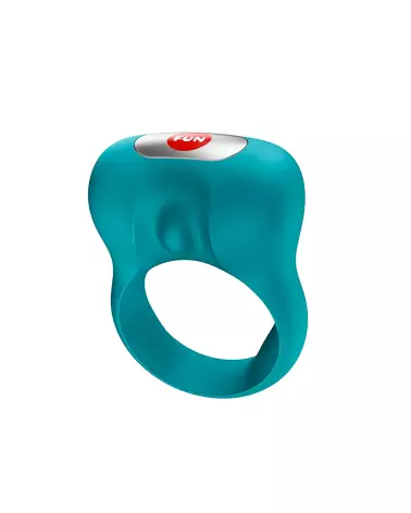 Image du cockring FUN FACTORY STEADY VERT, conçu pour améliorer performance et endurance-1