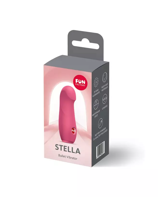 Mini Vibro FUN FACTORY STELLA R en action, compact et discret-2