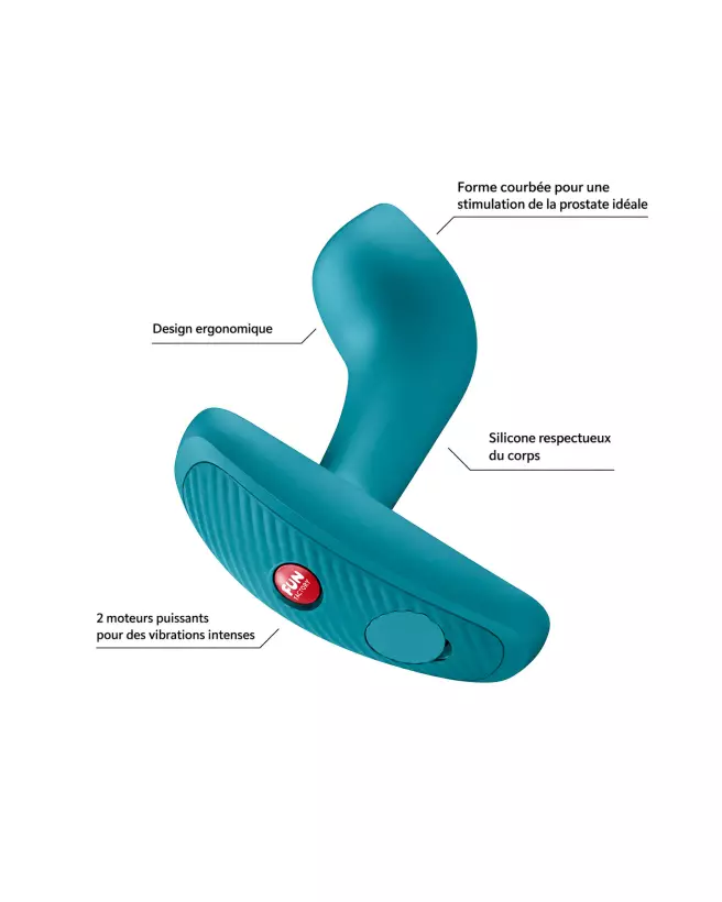Image du Plug Anal Vibrant FUN FACTORY BOOTIE, design ergonomique et matériel sécurisé-3