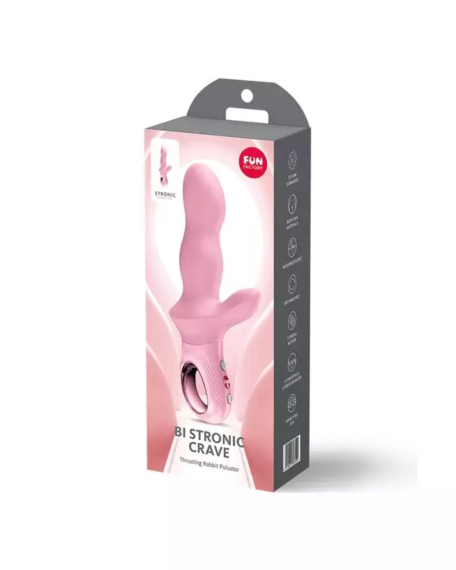 Image du Fun Factory Bi Stronic C Rose, rabbit avec pulsations et vibrations intensives-2