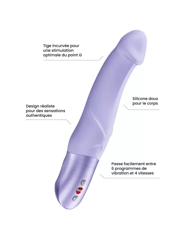 Image du vibromasseur Fun Factory Mr Boss Purple spécial point G-3