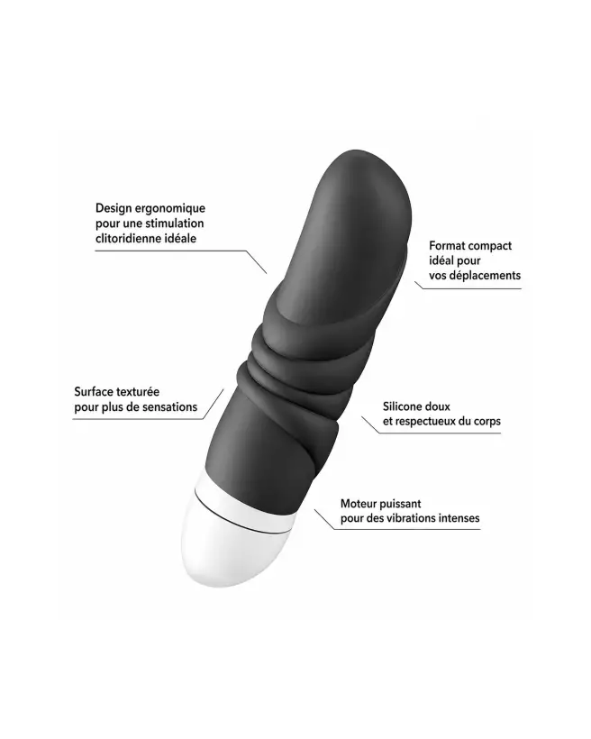 Mini Vibro FUN FACTORY JAM MINI élégant et discret pour plaisir intense-3