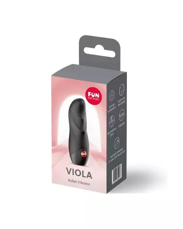 Mini Vibro FUN FACTORY VIOLA BULLET - Compact et Élégant-2