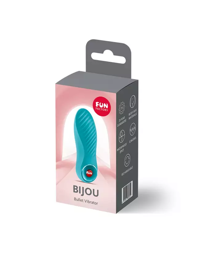 Image du Mini Vibro FUN FACTORY BIJOU BULLET, discret et puissant-2