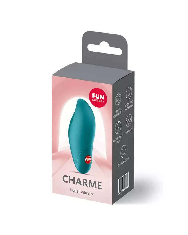 Image du Mini Vibro FUN FACTORY CHARME BULLET, jouet intime discret et puissant-2