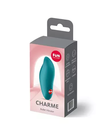 Image du Mini Vibro FUN FACTORY CHARME BULLET, jouet intime discret et puissant-2