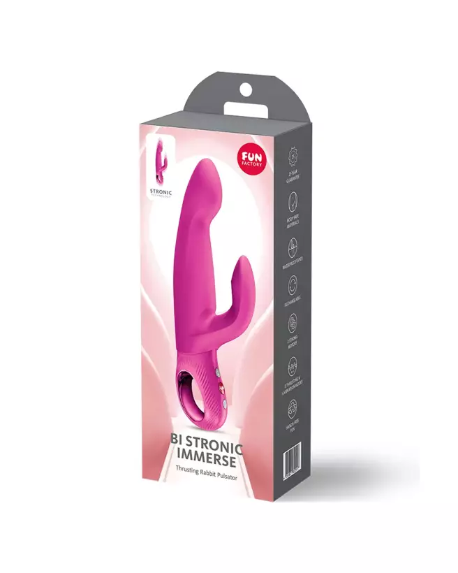 Image du vibromasseur FUN FACTORY BI STRONIC IMMERSE pour stimulation du point G-2
