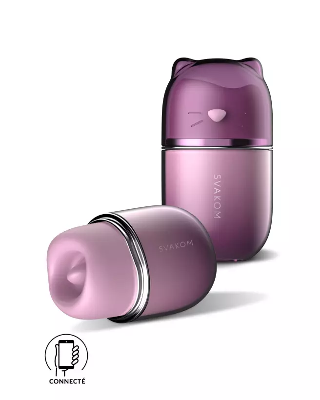 Image du vibromasseur SVAKOM KLITTY, design élégant et compact pour stimulation efficace-1