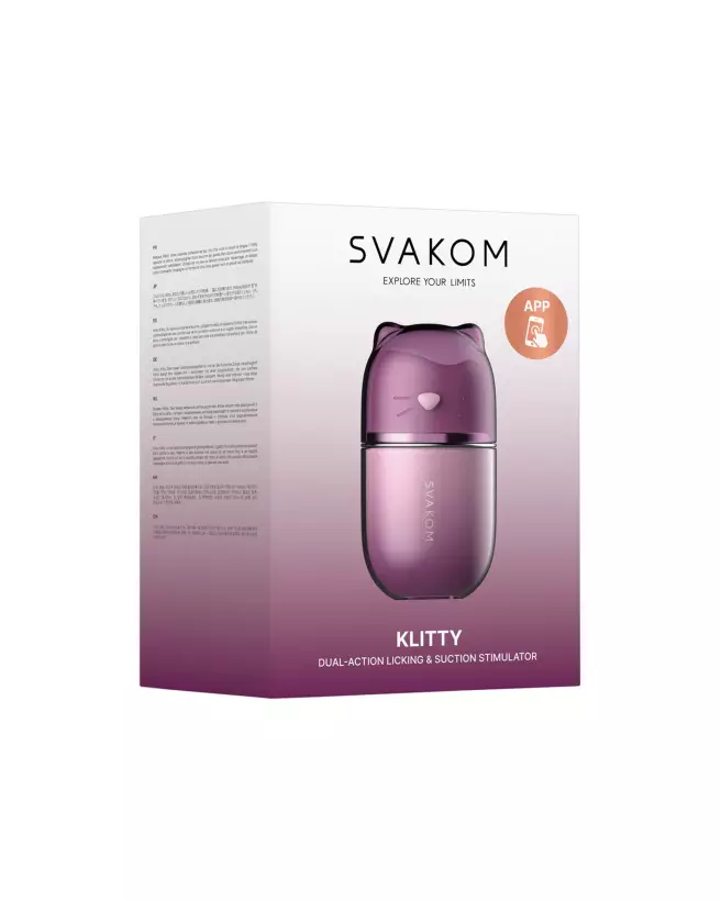 Image du vibromasseur SVAKOM KLITTY, design élégant et compact pour stimulation efficace-2